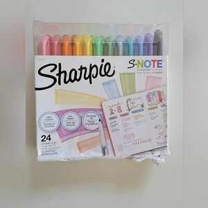 Sharpie S-Note 24pk Creative Marker Highlighters Chisel Tip Multicolored